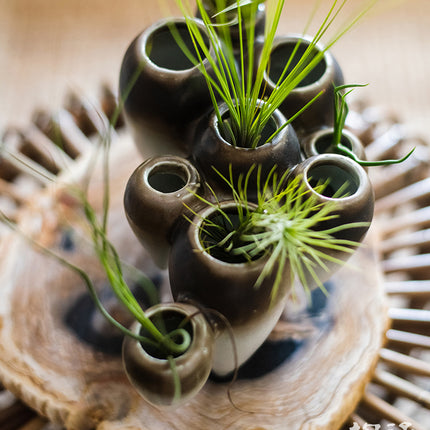 Suspended Ceramic Vase For Hydroponic Decoration Countertop Vase