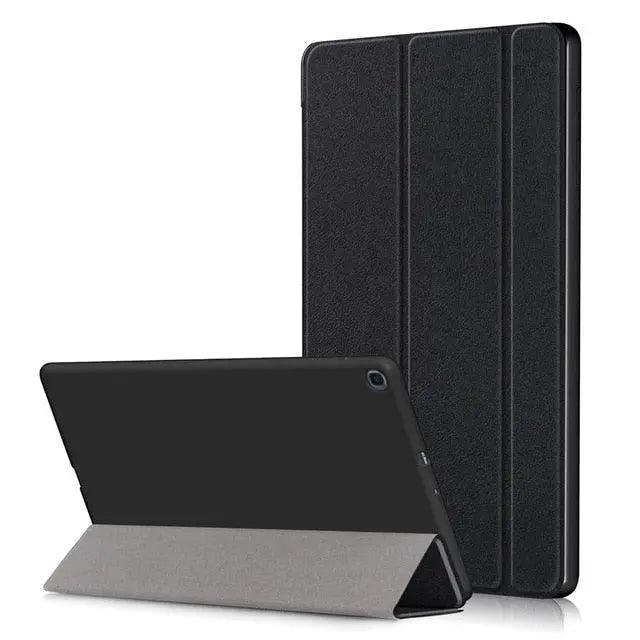 Adjustable PU Protective Case with Folding Stand for Samsung Galaxy Tab A 10.1 2019