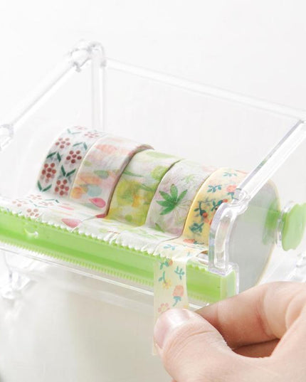 Innovative Dual Sawtooth Tape Cutter and Organizer System