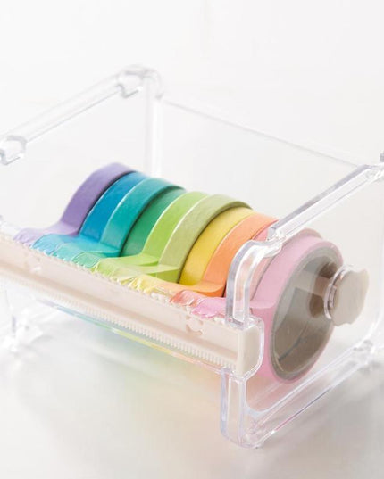 Innovative Dual Sawtooth Tape Cutter and Organizer System