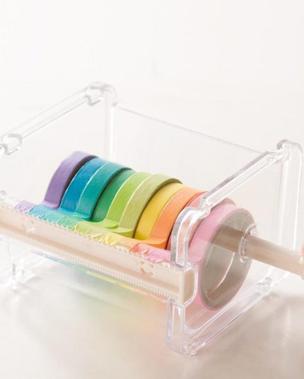 Innovative Dual Sawtooth Tape Cutter and Organizer System