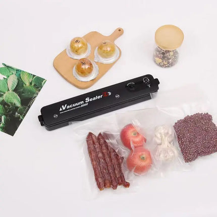 Vacuum Food Sealer Automatic With 60 Bags UK Dry And Wet Food Sealing Machine
