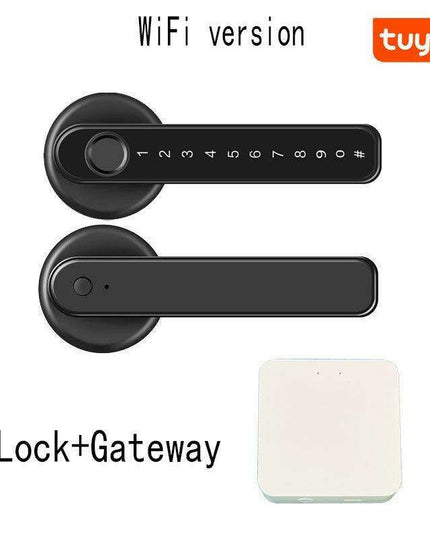 Innovative Smart Round Bedroom Door Lock with Enhanced Security Features