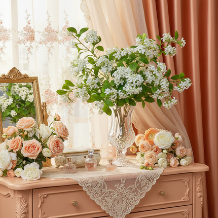 Peekaboo Studio Artificial Flower Table Decoration - Realistic & Elega