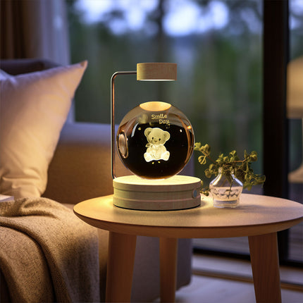 Peekaboo Studio Cosmic Dinosaur Night Light - USB Powered & Warm Glow