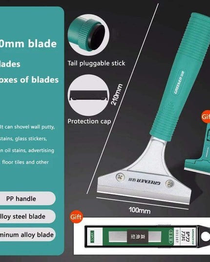 Aluminum Alloy Ultimate Glass Adhesive Removal Kit: Complete Cleaning Tool Set