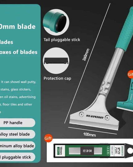 Aluminum Alloy Ultimate Glass Adhesive Removal Kit: Complete Cleaning Tool Set