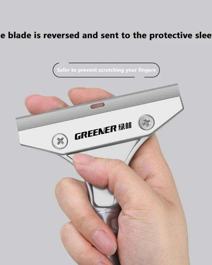 Aluminum Alloy Ultimate Glass Adhesive Removal Kit: Complete Cleaning Tool Set