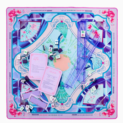 OMM Amethyst Mahjong Mat - Durable, Non-Slip Surface, Ships in 2 Weeks