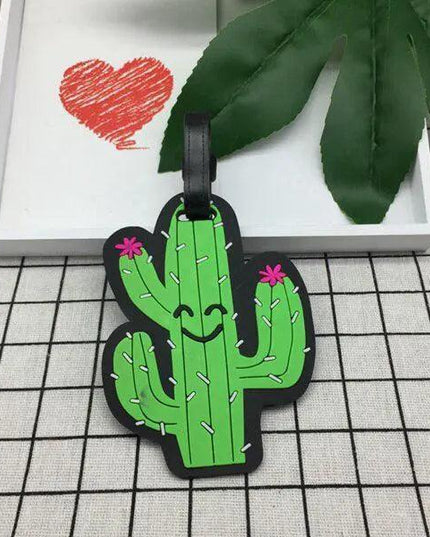 Customizable Cartoon Animal Luggage Tags: Fun Travel Identification Solution