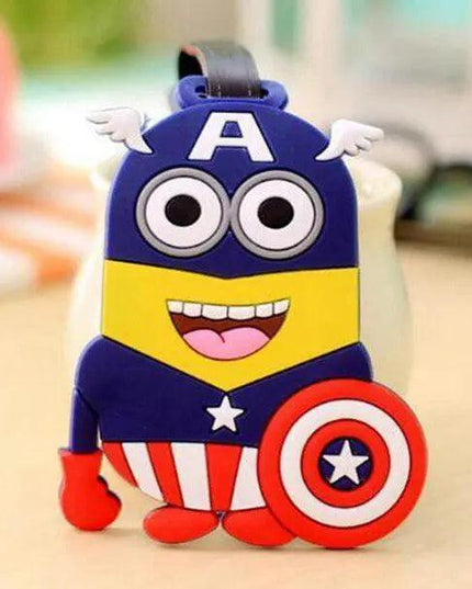 Customizable Cartoon Animal Luggage Tags: Fun Travel Identification Solution