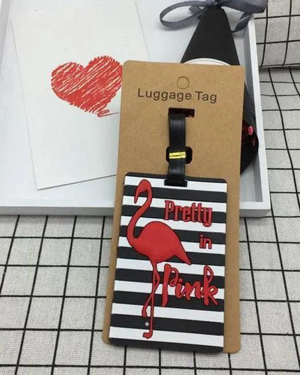 Customizable Cartoon Animal Luggage Tags: Fun Travel Identification Solution