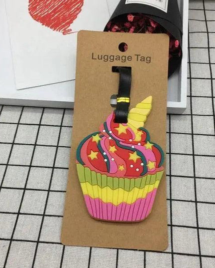 Customizable Cartoon Animal Luggage Tags: Fun Travel Identification Solution