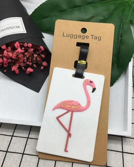 Customizable Cartoon Animal Luggage Tags: Fun Travel Identification Solution