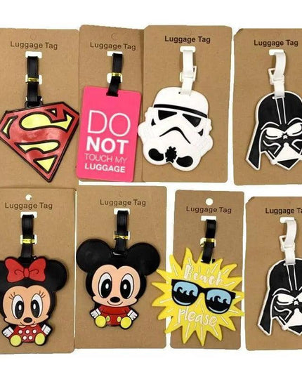 Customizable Cartoon Animal Luggage Tags: Fun Travel Identification Solution