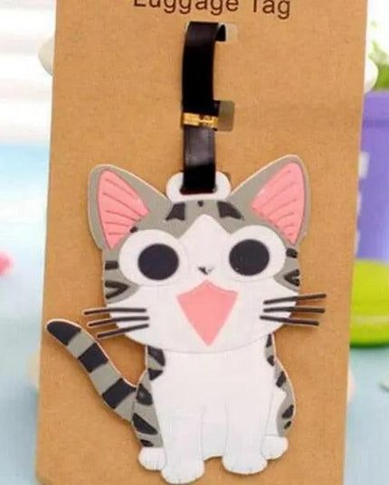 Customizable Cartoon Animal Luggage Tags: Fun Travel Identification Solution