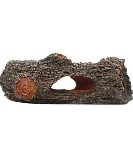 Underwater Oasis Hollow Tree Barrel Aquarium Decor