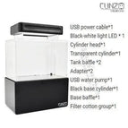 black  with LED ligh