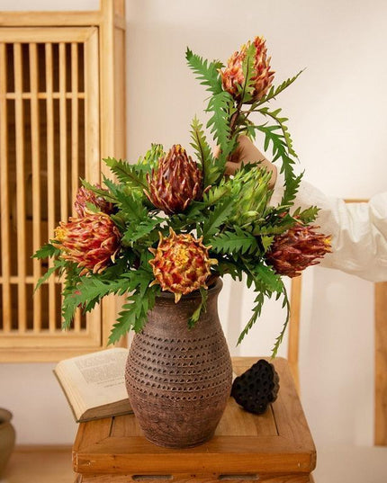 Elegant Faux Fruit and Berry Floral Display for Special Occasions