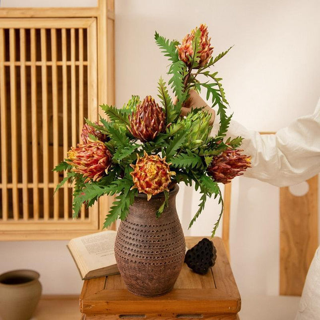 Elegant Faux Fruit and Berry Floral Display for Special Occasions