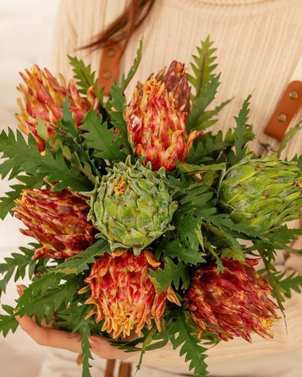 Elegant Faux Fruit and Berry Floral Display for Special Occasions