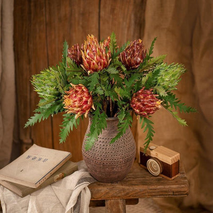 Elegant Faux Fruit and Berry Floral Display for Special Occasions