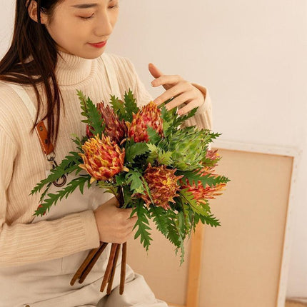 Elegant Faux Fruit and Berry Floral Display for Special Occasions