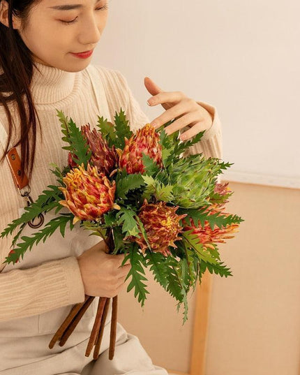 Elegant Faux Fruit and Berry Floral Display for Special Occasions
