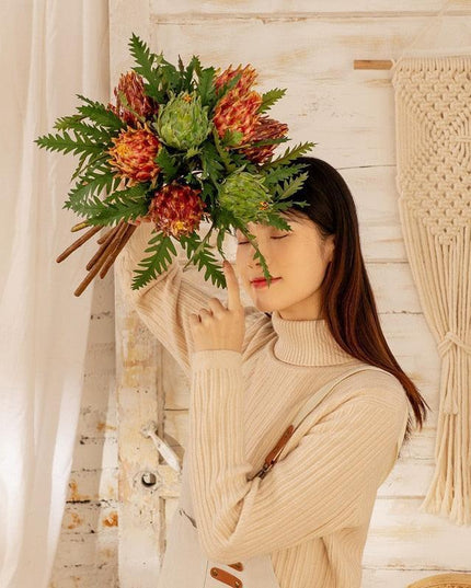 Elegant Faux Fruit and Berry Floral Display for Special Occasions