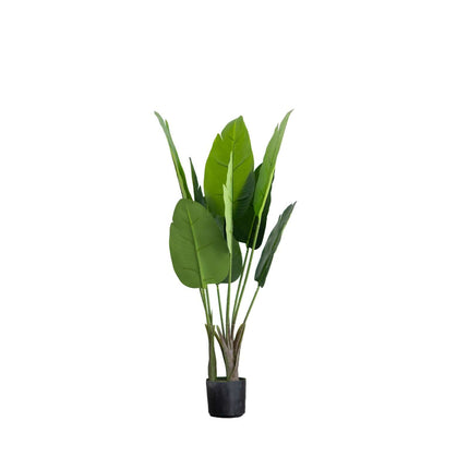 AliKopy 2 Pack 3ft Faux Potted Bird of Paradise Plant - Realistic & Li