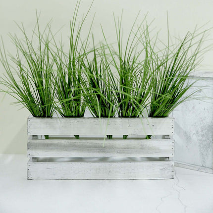 AliKopy 20" Green Artificial Grass Sprays - Indoor/Outdoor Decor, Set