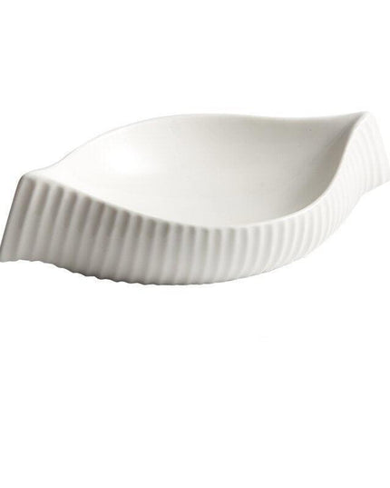 Elegant Conch-Shaped Ceramic Plate Set: Redefine Your Dining Aesthetic