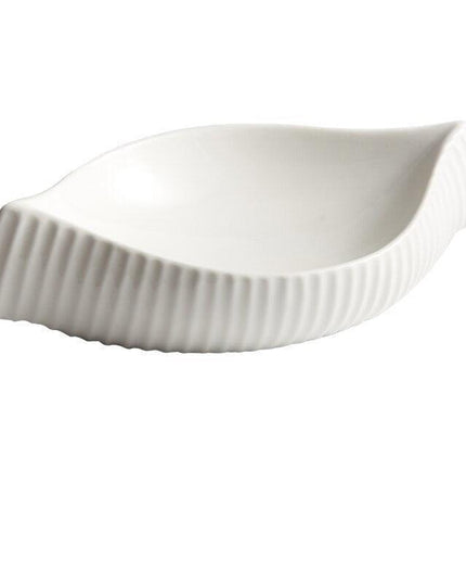 Elegant Conch-Shaped Ceramic Plate Set: Redefine Your Dining Aesthetic