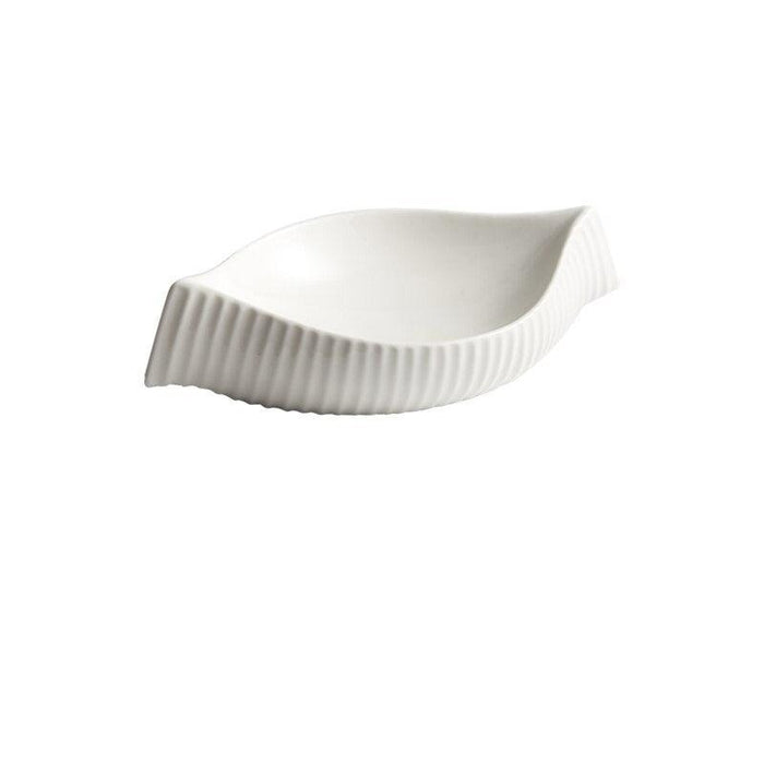 Artistic Ceramic Conch-Shaped Dining Plate for Stylish Table Setting
