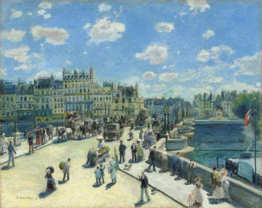 Renoir's Masterpiece: Pont Neuf, Paris Fine Art Print