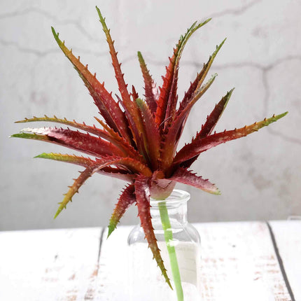 AliKopy 3 Pack 12" PVC Aloe Cameronii - Realistic, Low Maintenance Suc