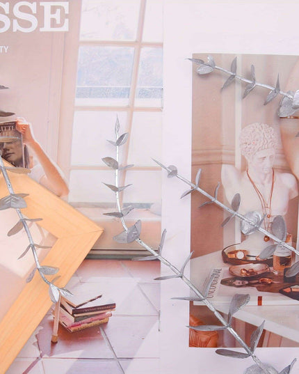 Elegant Golden Eucalyptus Stem Bundle - 15 Pieces for Festive Home Decor