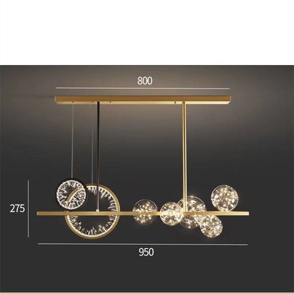 Peekaboo Studio Modern Crystal Table Lamps for Living Room & Bar