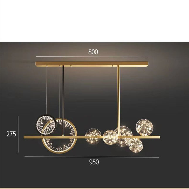 Peekaboo Studio Modern Crystal Table Lamps for Living Room & Bar