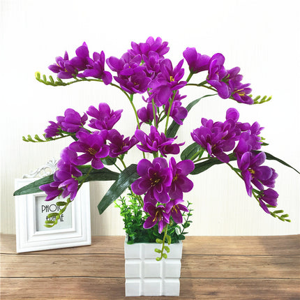Peekaboo Studio Butterfly Orchid Artificial Flower - Realistic & Decor