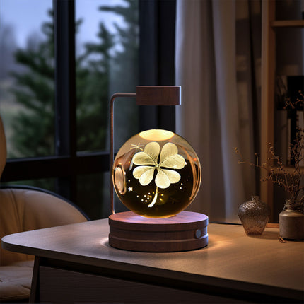 Peekaboo Studio Cosmic Dinosaur Night Light - USB Powered & Warm Glow