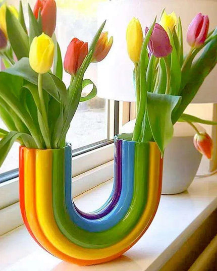 Colorful Harmony Vase - Brighten Your Home with Joy
