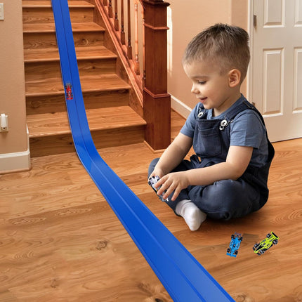 DIY Double Rail Car PVC Soft Track Track