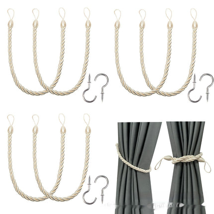 Peekaboo Studio Hand-Woven Curtain Bandage Rope - Durable & Stylish