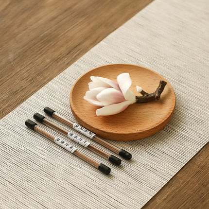 Peekaboo Studio Magnolia Incense Sticks - Handmade Ceramic Flower Desi