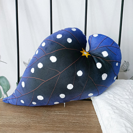 Peekaboo Studio Tropical Plant Leaves Pillow - Soft Fabric & Vibrant D