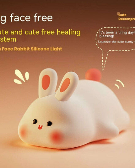 Bunny Glow: Touch LED Night Light for Kids
