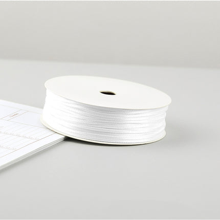 Peekaboo Studio 2mm Double-Sided Silk Ribbon for DIY Packaging
