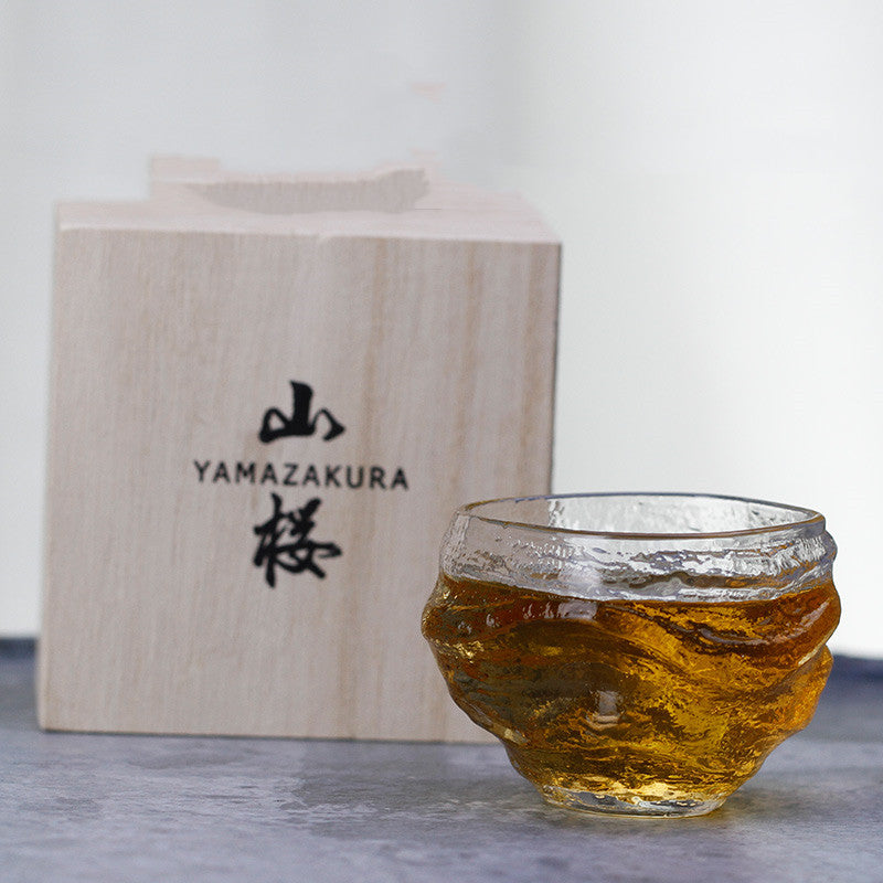 Yunlai Tea Scent Japanese Glass Cup - Elegant Design, Heat Resistant
