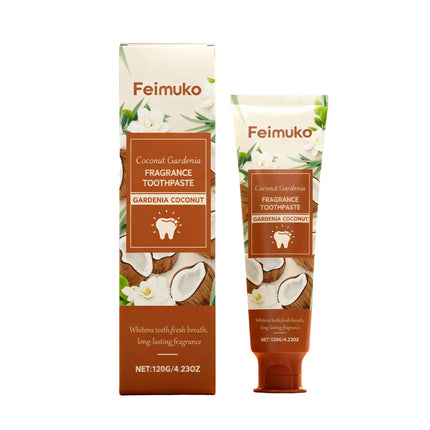 Peekaboo Studio Coconut Blossom Whitening Toothpaste - Natural Flavor